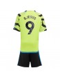 Arsenal Gabriel Jesus #9 Venkovní dres pro děti 2023-24 Krátký Rukáv (+ trenýrky)